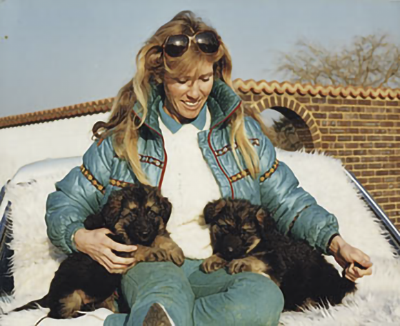 Carol and Puppies